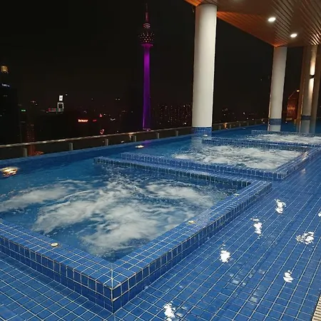 Cl 95B Modern Studio Infinity Pool Klcc View Kuala Lumpur Exterior photo